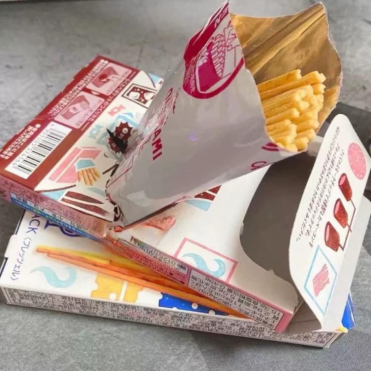 日本直送品】日本グリコ 日本プリッツ 極細スモークチーズ味