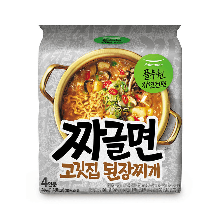 Pulmuone Doenjang-jjigae Ramen 116g x 4p - Yami.com