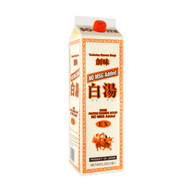 Japanese Paitan Tonkotsu Flavor Ramen Soup - Pork Broth, No MSG, 60fl oz