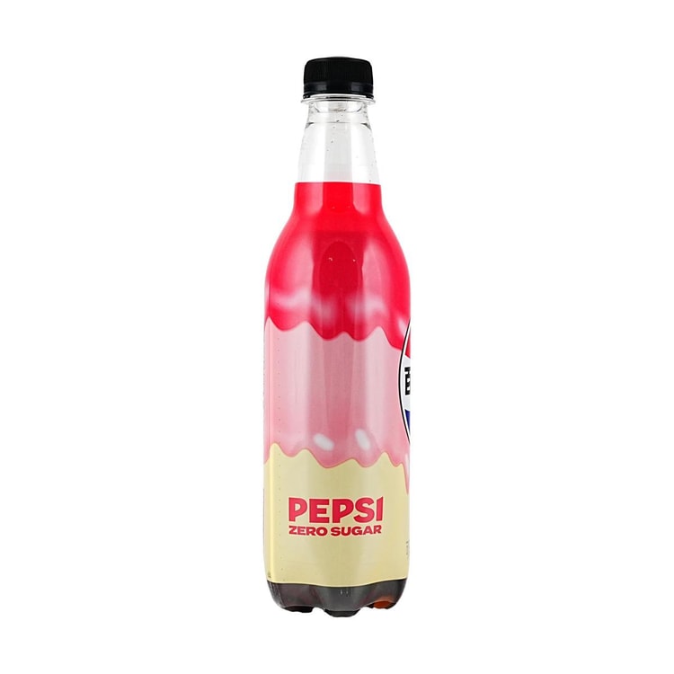 PEPSI コーラ ゼロシュガー ストロベリーミルクシェイク味、16.9液量
