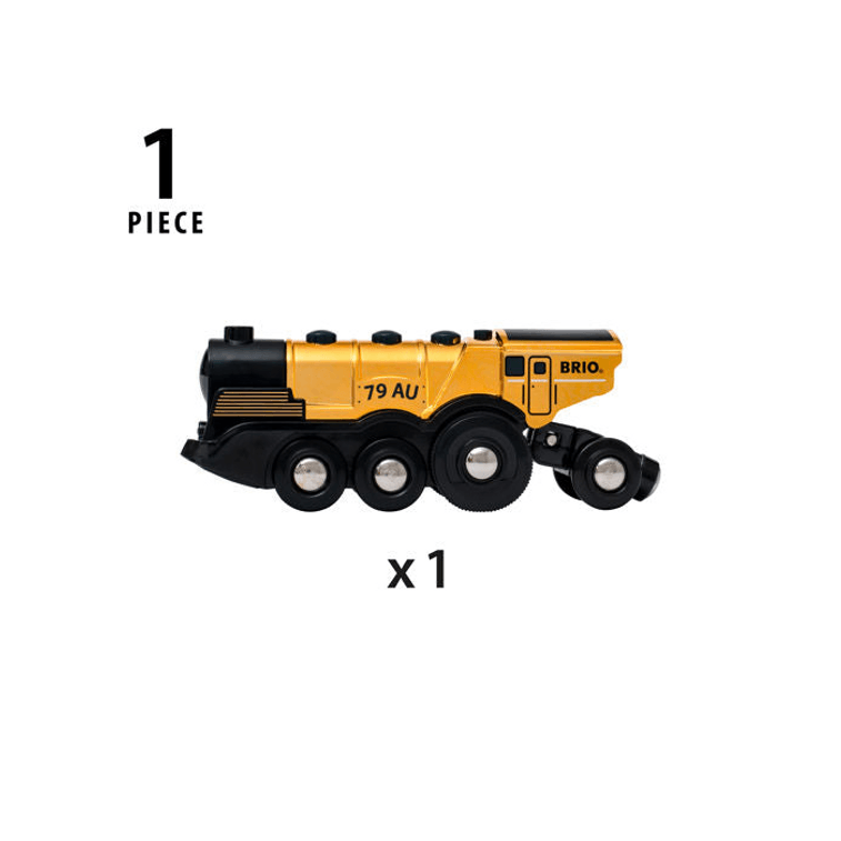 BRIO 33630 Mighty Gold Action Locomotive 3
