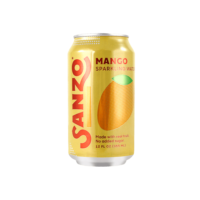 Mango Sparkling Water, 12fl oz