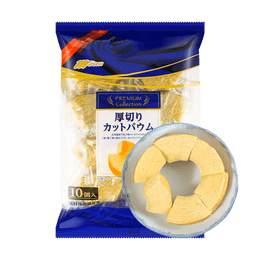 日本MARUKIN丸金 北海道牛乳厚切年輪蛋糕 10個入 270g