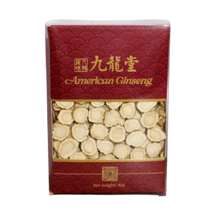 【美国直邮】 美国 美国九龍堂 威斯康辛州花旗参10年半野原尾泡西洋参4oz(切片装) 纯天然113g