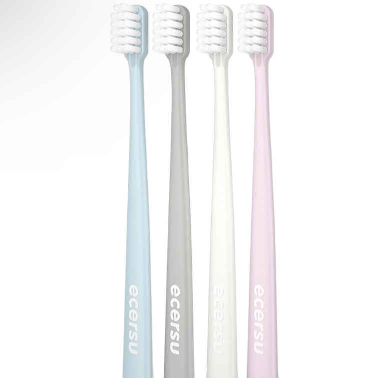  Silver Ion Antibacterial Toothbrush 4pcs [Naturally Inhibits Bacteria Promoting Cleaner Soft ] Soft Bristle Toothbrushes Suitable for Adults Kids Macaron Colors 7