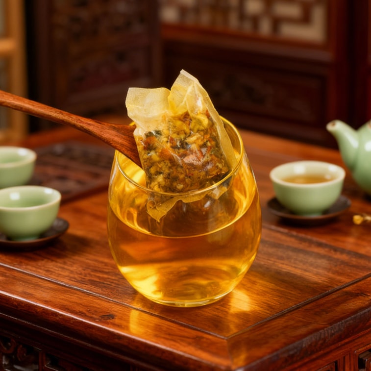 【Expédition directe du Canada】 Sifanda Shibawen Shiqing Tea - 100g (5g × 20 sachets), emballage individuel portable, une tasse quotidienne, rafraîchissant et doux, thé de saison, pour le bureau et la maison, renforce la rate et draine l'eau, thé à préparer pour les employés de bureau 6