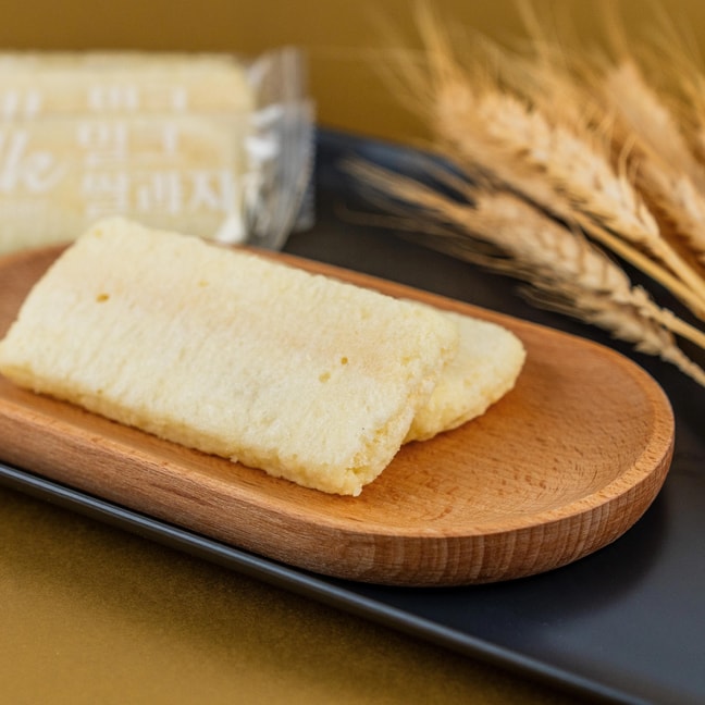 韩国HAITAI海太 牛乳米饼 牛奶饼干 240g【非油炸】【奶香浓郁!! 韩国爆火网红零食】