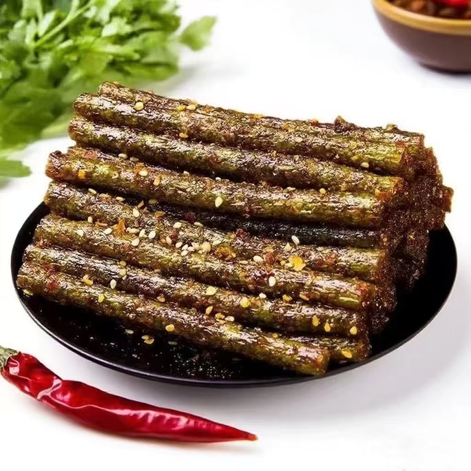Internet celebrity spicy dormitory childhood memory campus snack coriander spicy stick 20g*10 packs total 200g