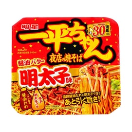 日本MYOJO明星 超級王牌拉麵 一平醬 夜店炒麵 明太子辣味美乃滋 128g 短保美味