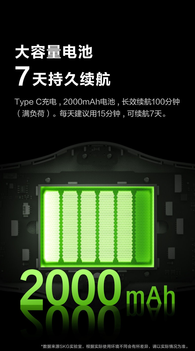 【中國直郵】 SKG 新年禮物腰部按摩器K3腰椎按摩腰帶震動加熱腰疼護腰儀暖腹部 一個裝