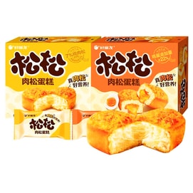 Salted egg yolk & plain meat floss bread 120g/2Pack(12Bag)