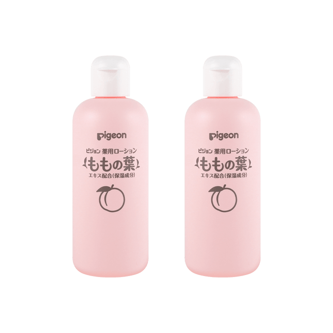 【Value Pack】Hydrating All Natural Baby Peach Leaves Lotion 200ml*2
