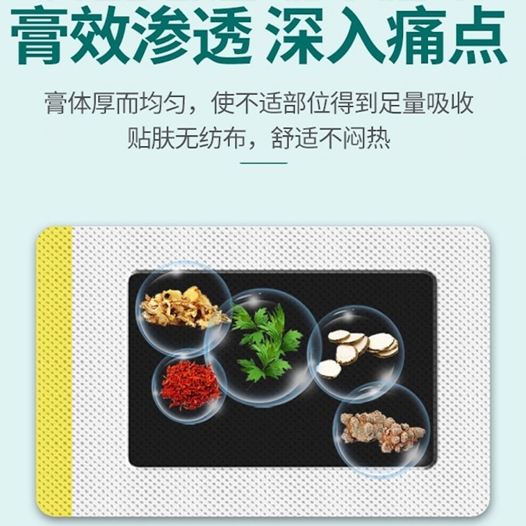 广药白云山 腱鞘炎贴膏 腱鞘贴疼痛保健贴 护腕扭伤 手腕手指关节疼痛 肩周炎 关节炎 10贴/盒 4