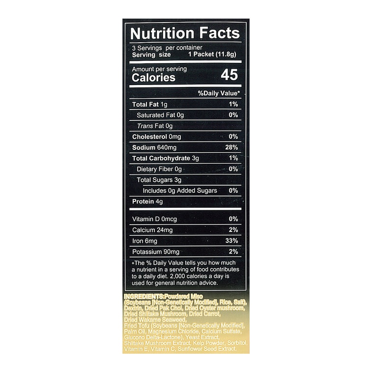 つぶ茸のみそ汁 35.4g 4