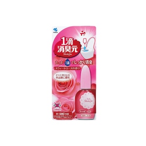 KOBAYASHI One-Drop Toilet Deodorizer 20ml [rose fragrance]