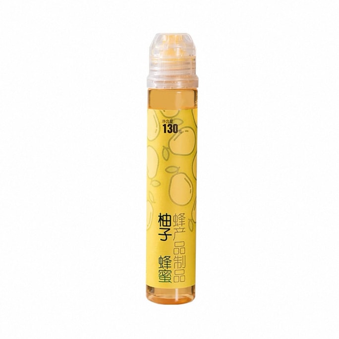 [Moisten the intestines and supplement vitamins] Pomelo honey 130g [Fresh honey + freshly squeezed juice]