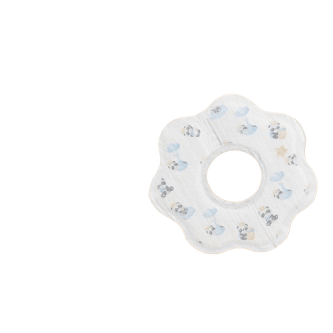 Disposable Drool Towel Baby Newborn Summer Baby Eating Soft Bib set Panda Series 20pcs/box