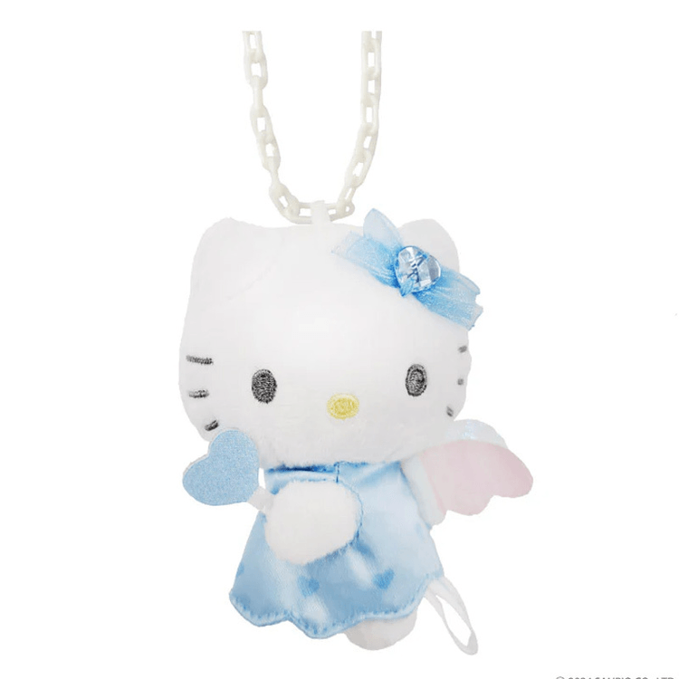 日本直送品】SANRIO サンリオ キューピットエンジェル シリーズ 90S ドールネックレス ブルーエンジェル ハローキティ - Yami