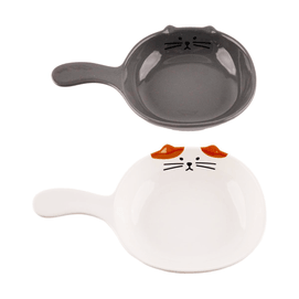 Handle Plate 2pcs Set Friendly Cat, 5.31x5.12x1.38”