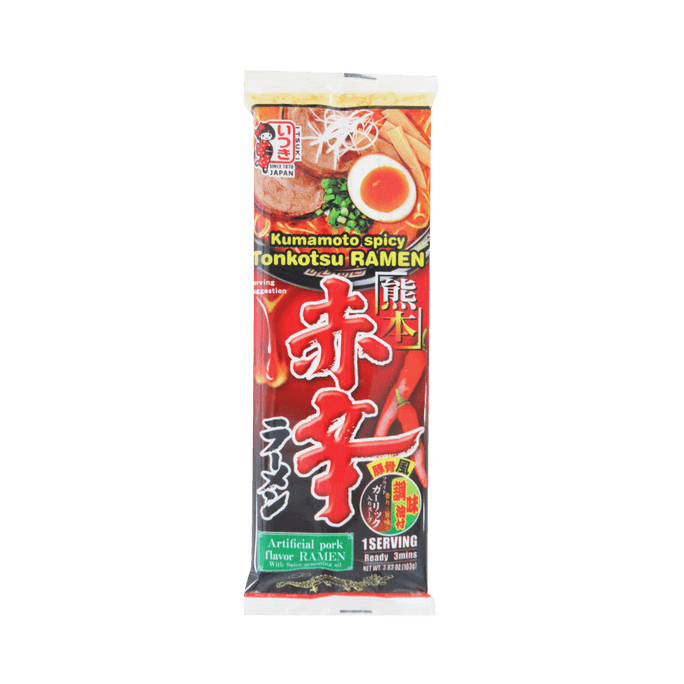 ITSUKI Five Wood Food||AFO 매콤하고 진한 일본식 구마모토 라면||103g