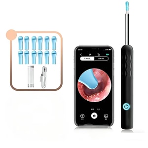 Visible ear scoop ear cleaning tool professional ear picking device for children, smart HD with light, 1 piece