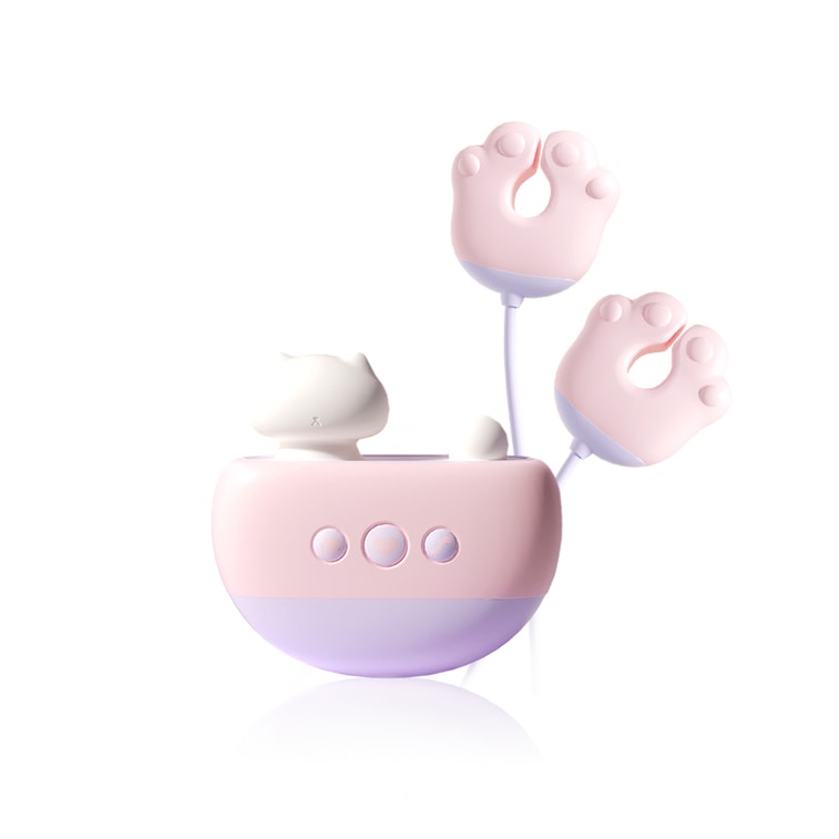 【Top 3 des ventes aux États-Unis】POPOCAT Jouet d'aspiration révolutionnaire Nouvelle version populaire pour adultes femmes avec vibromasseur et pince à mamelon, jouets pour adultes, œufs de vibration pour femmes, application, rose 6