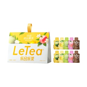 【中国直邮】 乐品乐茶 【真果真茶香】冷泡缤纷果茶丨五种口味共10包 30g