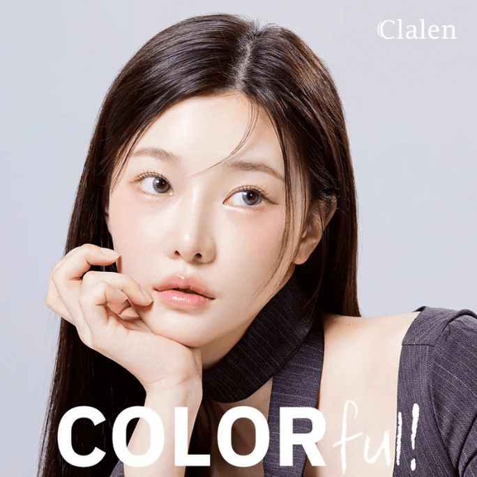 【韩国直邮】日抛 Clalen 智秀款灰Iris Suzy Gray 30片装  
