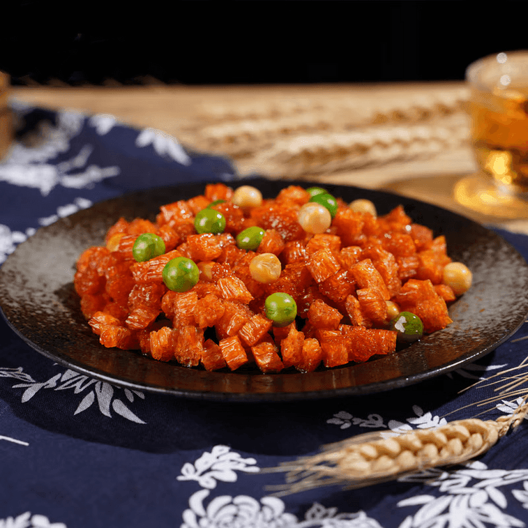 佳龍 五穀雜糧辣條 辣片 豆製品 225g【內10包】網紅爆款解饞小零食【豌豆與辣條的碰撞】混合口味 9