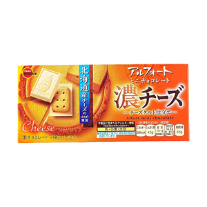 Alfort Mini Rich Cheese Chocolate Biscuits 2.11oz 【Hokkaido Cheese】【Cheese Tart Style】