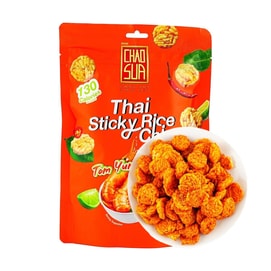 Thai  Sticky Rice Chips Tom Yum Flavor 3.17oz