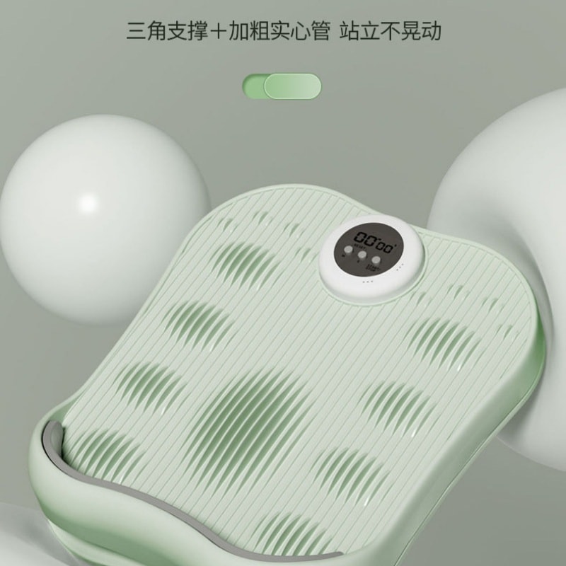 【中國直郵】 親太太 拉伸板斜踏板小腿拉伸器瘦腿運動拉伸站立健身壓腿部輔助器材 綠色一個裝