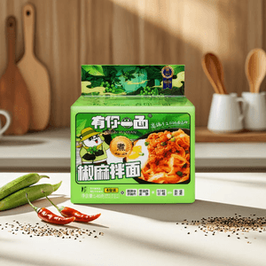 Sichuan Sesame Paste Dry Instant Noodles - 4 Packs* 4.75oz