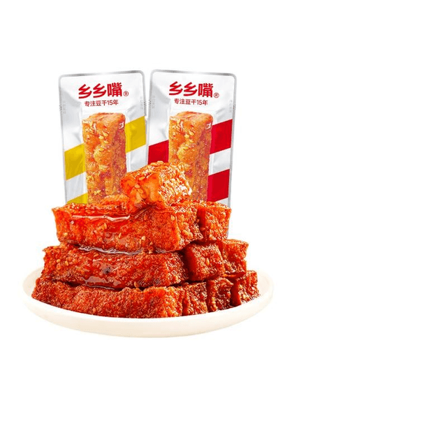 中国直送】香香嘴 虎皮干豆腐 ミックス味 260g×20袋 - Yami