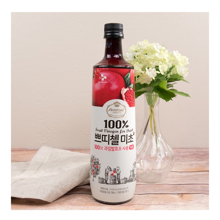CJ Korean Vinegar Drink Pomegranate Flavor, 30.4 fl oz 5