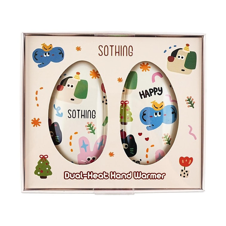 Mini Rechargeable Hand Warmer Pocket Heater Animal Party Design New Year Gift 4