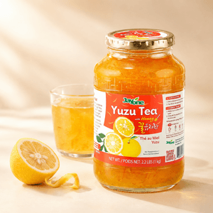Honey Yuzu Tea, Concentrated Jam, 35.27 oz 【Korea Trendy】【DIY Drinks , Dessert ,Baking】