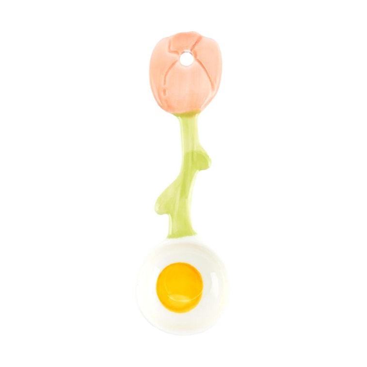 Fresh Tableware Small Soup Spoon Ceramic Spoon 3