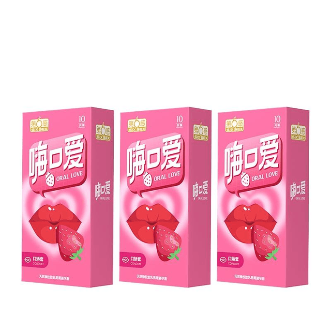 Refreshing Cover Female Contraceptive Condom Sex Products 10 pces * 3 boxes