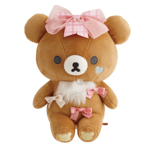 Rilakkuma Bowknot Series Plush Toy [Brother Bear] 1 piece