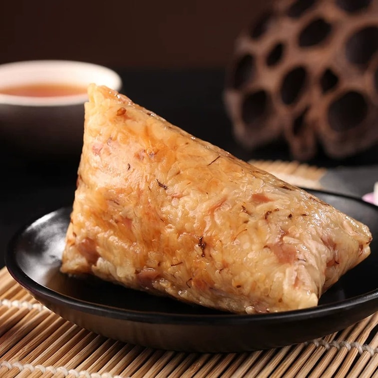 【中国直邮】 知味观 桂花蜜藕粽 100g*2只 杭州特色甜粽清香绵密营养早餐代餐真空包装端午送礼佳品 4