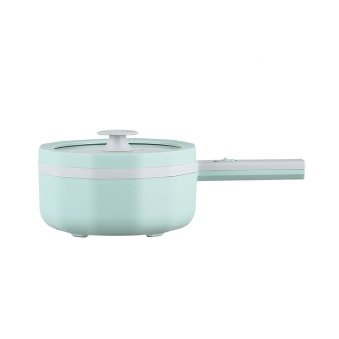 Multifunctional Electric Cooker Mint Green Single Pot (110V North American Voltage Applicable)