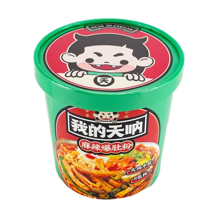 【李佳琦推荐】我的天呐 麻辣爆肚粉 懒人速食 冲泡即食米线 170g 5