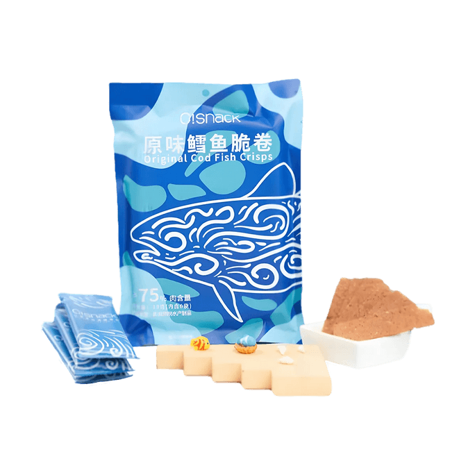 High-Protein Cod Fish Crispy Roll, 1.2 oz