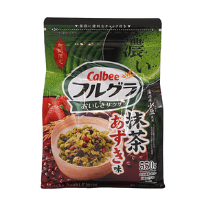 Matcha Azuki Granola with Mixed Fruits and Grains, 19.40 oz