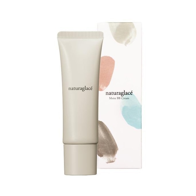 【日本直郵】日本 NATURAGLACE 花資菓色 天然有機保濕遮瑕BB霜 孕敏可用 SPF43 PA+++ 01白皙色 27g