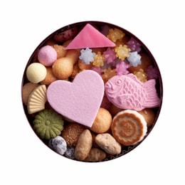 【日本直邮】日本银座和果子名店 菊廼舎 期限限定 金平糖传统和果子礼盒 心日和 1盒装