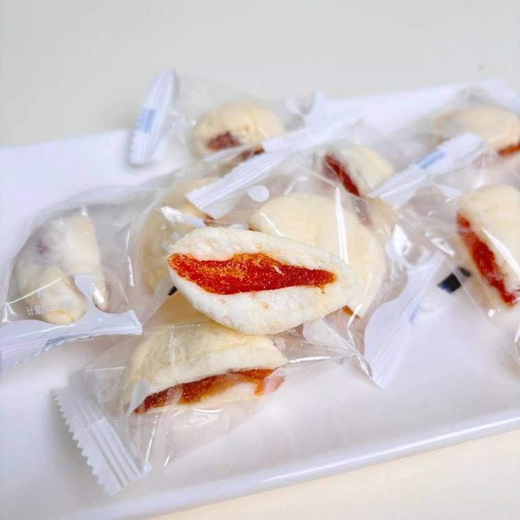 Xinjiang Milk Coated Apricot Specialty Milk Stuffed Dried Apricot Preserve Kid Friendly Nutritious Dairy Snack 1.1 lbs 4