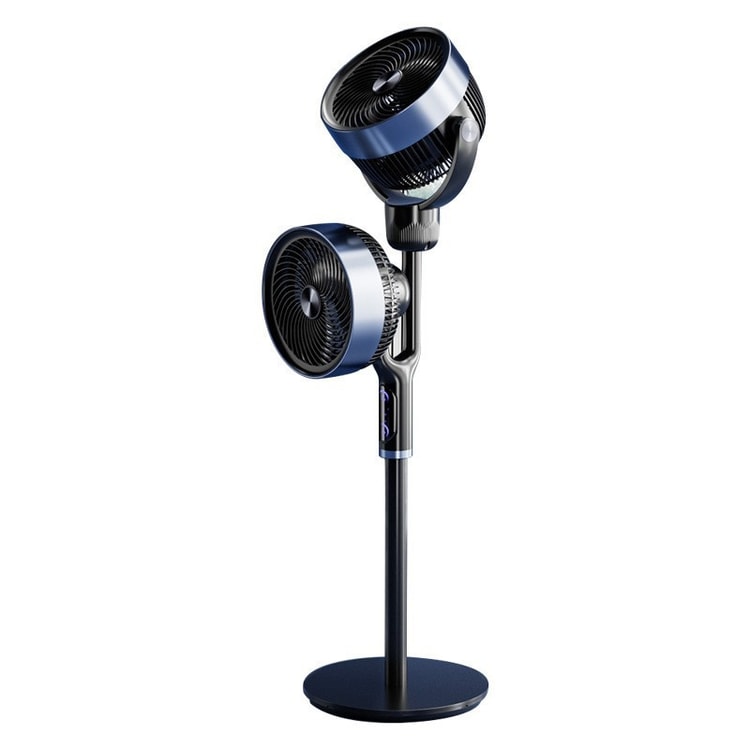 ◎didi◎ Smart Dual-Head Circulation Floor Fan – 110V US Spec, Chinese
