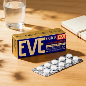 EVE Quick Effect Stomach Pain Relief DX, 40 tablets